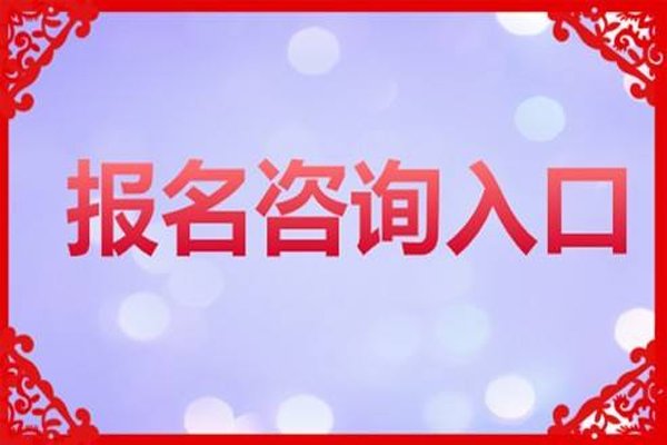 咨詢報(bào)名入口