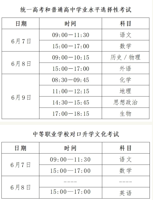 河北高考對口升學(xué)考試時間.png
