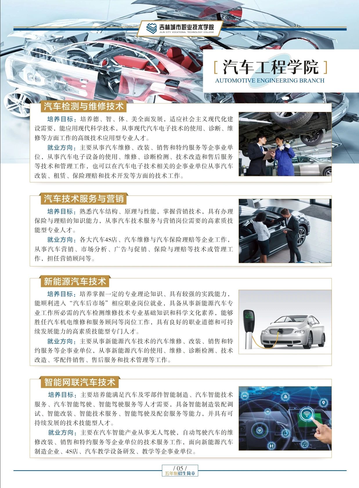 吉林城市職業(yè)技術(shù)學(xué)院2025年五年制招生簡章