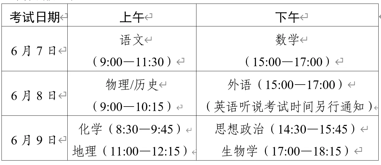 2025廣東春/夏季高考考試、出成績、填志愿、錄取等時間節(jié)點
