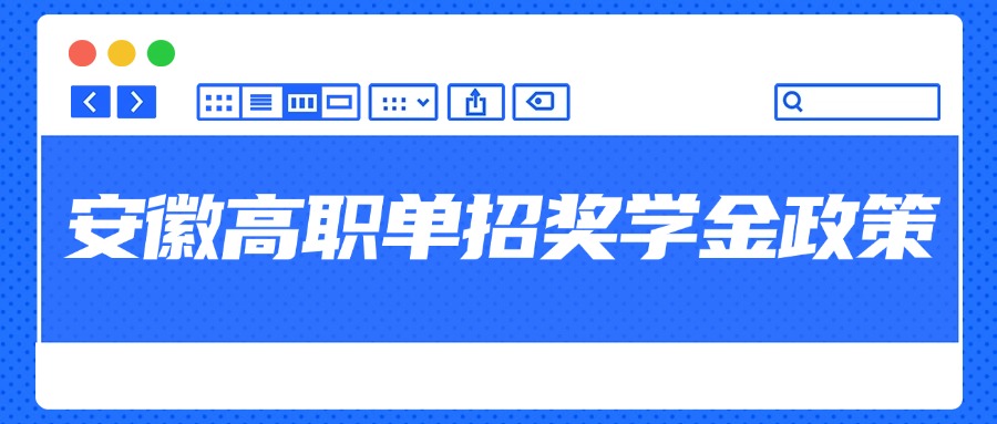 安徽高職單招獎學金政策